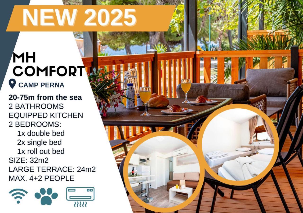 Mobile Homes Camp Perna - Adriatic Kampovi Orebic Ngoại thất bức ảnh